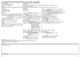 Arborfield & District Royal British Legion Club, Arborfield