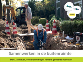 Convenant “Samenwerking in De Buitenruimte”