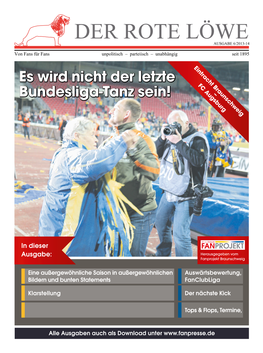 Der Rote Löwe Ausgabe 6/2013-14