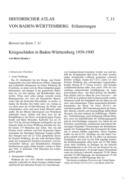 Kriegsschäden in Baden-Württemberg 1939-1945