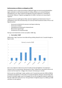 Samfunnsanalyse Av Effekten Av Nedleggelse Av DDØ