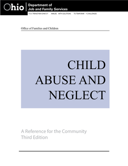 Child Abuse and Neglect