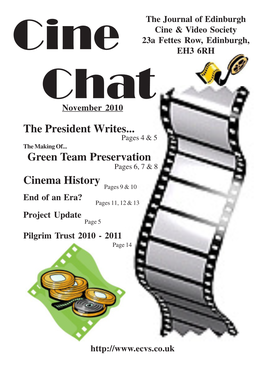 CINE CHAT Making Society in Scotland