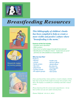 Breastfeeding Resources