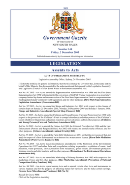 Government Gazette