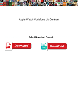 Apple Watch Vodafone Uk Contract