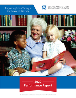 2020 Performance Report