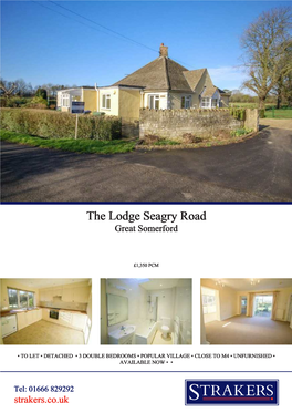 The Lodge Seagry Road Great Somerford