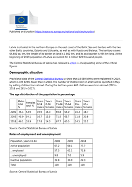 Population: Demographic Situation, Languages and Religions