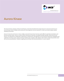 Aurora Kinase