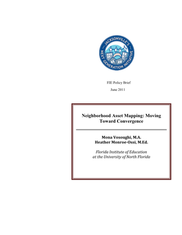 Financing and Budgeting Neighborhood Collaborations