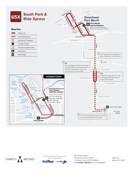 South Park & Ride Xpress