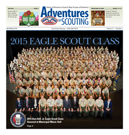 Inscouting 2015 EAGLE SCOUT CLASS