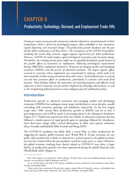 Chapter 6. Productivity Technology, Demand and Employment Trade Offs