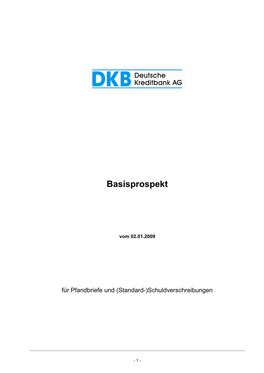 02012009 Basisprospekt