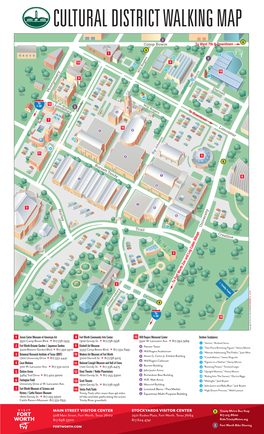 Cultural District Walking Map