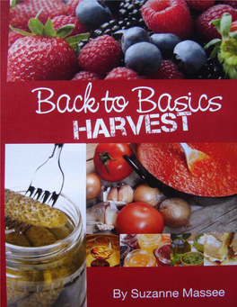 Back to Basics Harvest