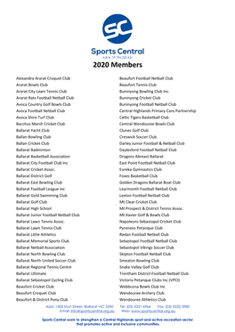 2020 Members