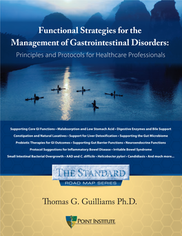 Functional Strategies for the Management of Gastrointestinal Disorders: Principles and Protocols for Healthcare Professionals