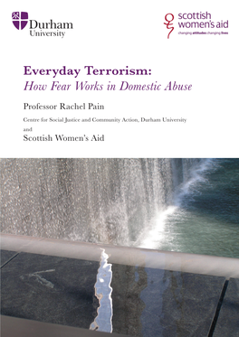 Everyday Terrorism: How Fear Works in Domestic Abuse