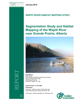 Wapiti River Habitat Mapping Study