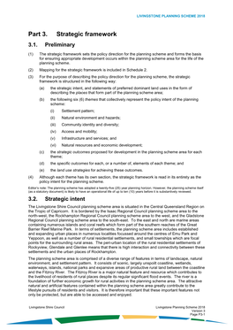 Part 3. Strategic Framework 3.1