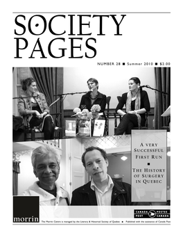 Society Pages from the Executive Director