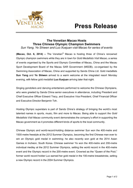 Press Release