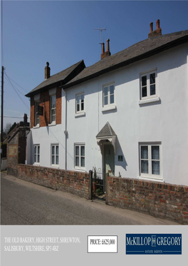 The Old Bakery, Shrewton