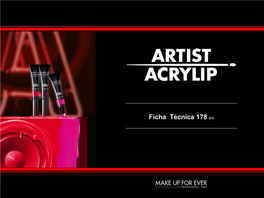 Artist Acrylip Ha Sido Posicionado En El Rango “The Artist” Por Los Siguientes Motivos