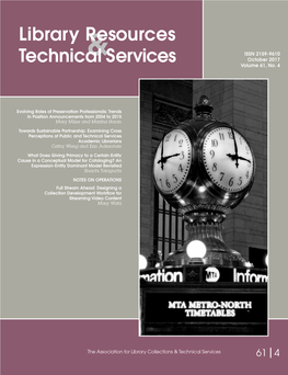 Library Resources Technical Services