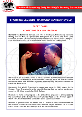 Raymond Van Barneveld