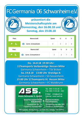 FC Germania 06 Schwanheim E.V