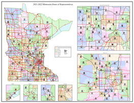 2021-2022 Minnesota House of Representatives Minneapolis and Saint Paul