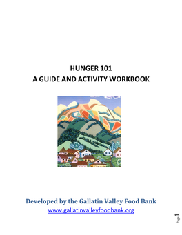 Hunger 101 a Guide and Activity Workbook