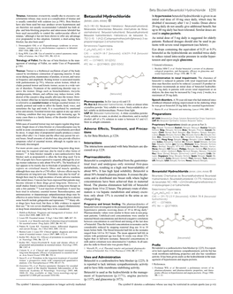 Bevantolol Hydrochloride 1231