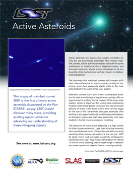 Active Asteroids