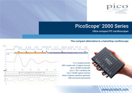 Picoscope 2000 Series Data Sheet