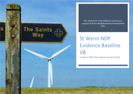 St Wenn NDP Evidence Baseline V8 St Wenn NDP Steering Group April 2021
