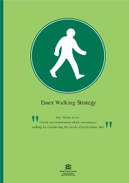 Essex Walking Strategy