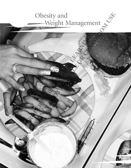 Obesity and Weight Management