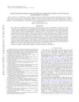 Extreme Emission Line Galaxies and Their Implication on Selection Of