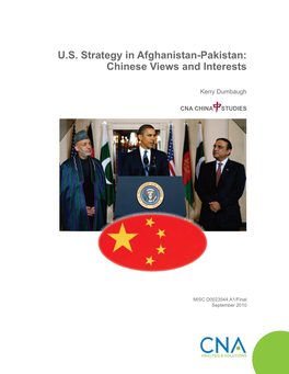 US Strategy in Afghanistan-Pakistan