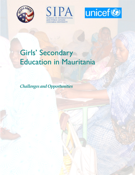 Girls' Secondary Education in Mauritania