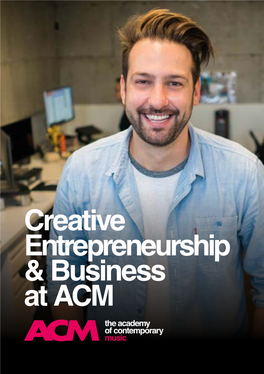 Creative Entrepreneurship & Business At