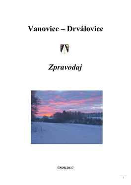 Drválovice Zpravodaj