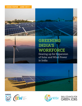 Greening India's Workforce