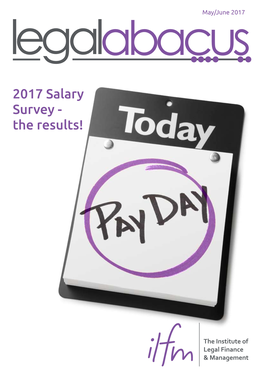 2017 Salary Survey - the Results!