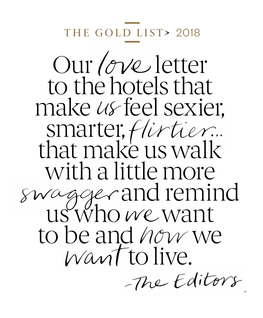 Our Letter to the Hotels That Make Feel Sexier, Smarter, That Make Us Walk with a Little More and Remind Us Who Want to Be and We to Live