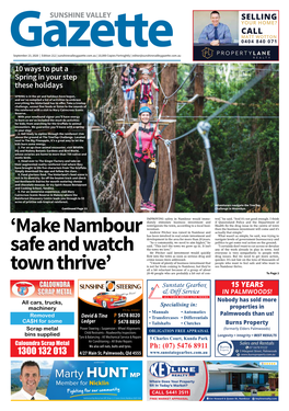'Make Nambour Safe and Watch Town Thrive'